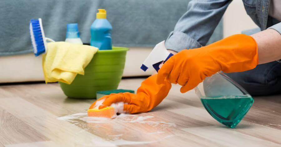 Limpeza de casas muito sujas